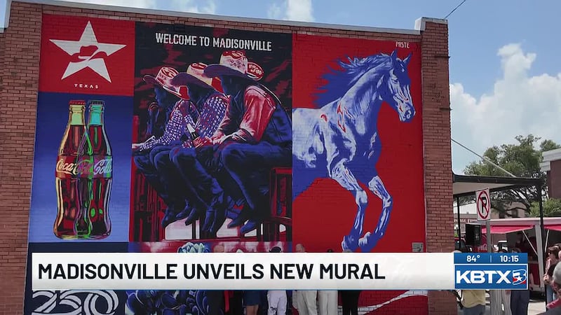 Madisonville unveils new mural