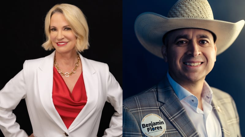 Dawn Buckingham (R) and Benjamin Flores (D)