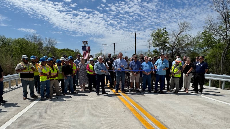 Greig Drive Bridge Drive Ribbon Cutting & Dedication-Robinson, Texas