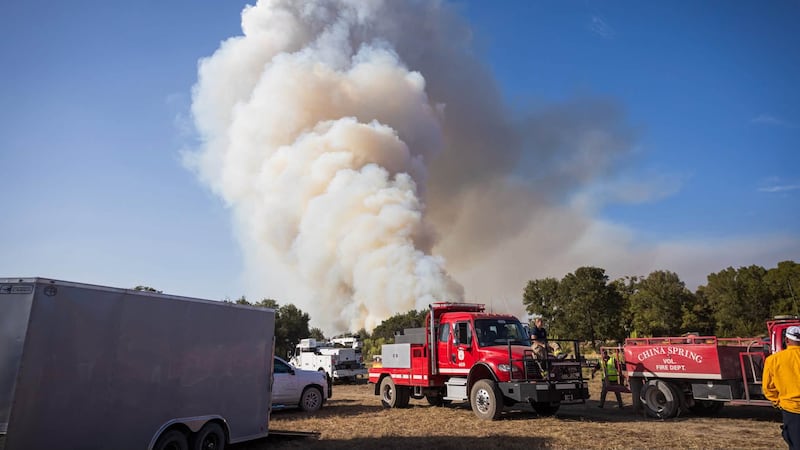 Hydra Fire in Bosque County