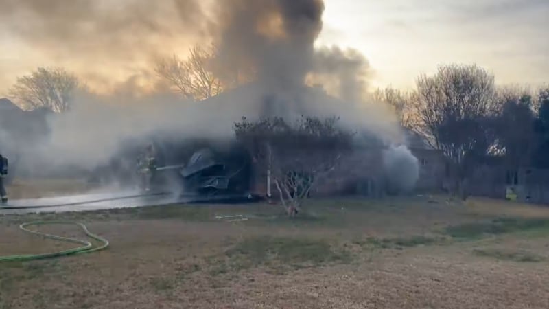 Elm Mott VFD firefighter's grandmother rescued from house fire