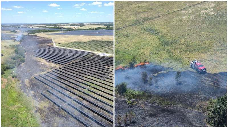 Crews contained a 17-acre grass fire near Itasca on HCR 4434, according to the Hill County...
