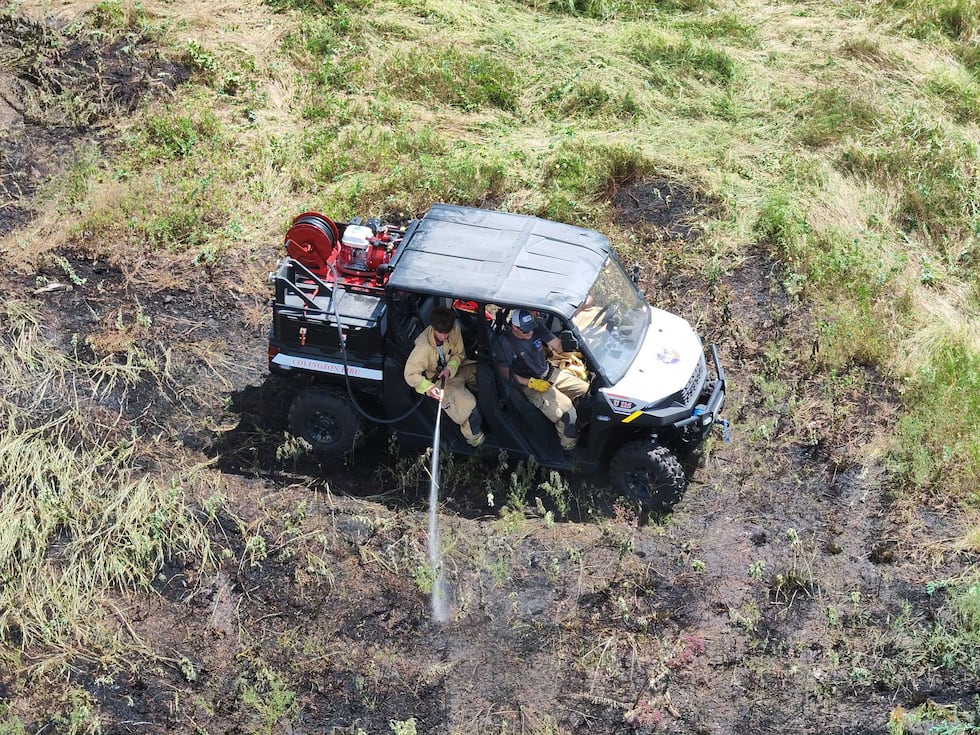 Un incendio de pastizal de 17 acres cerca de Itasca moviliza la respuesta de varias agencias...