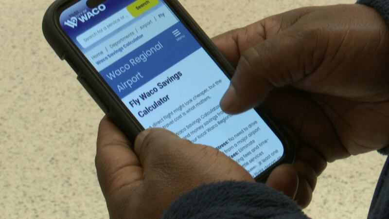 Waco regional airport launches savings calculator to compare flight expenses