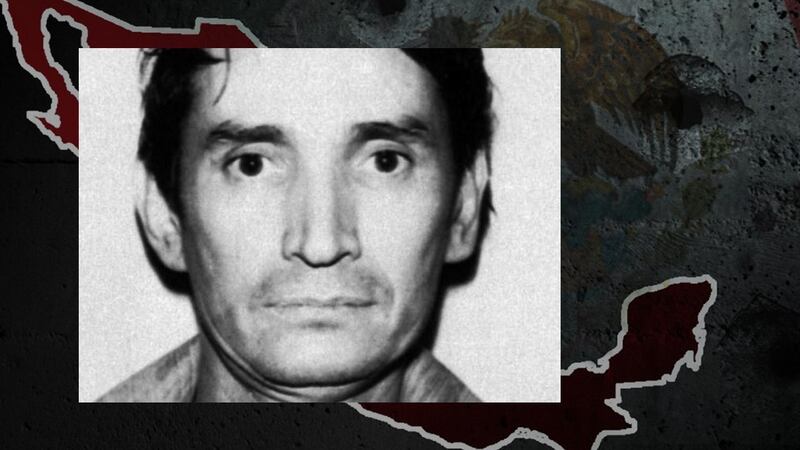Esta foto de archivo del 10 de abril del 1989 muestra al narcotraficante mexicano Miguel Ángel...