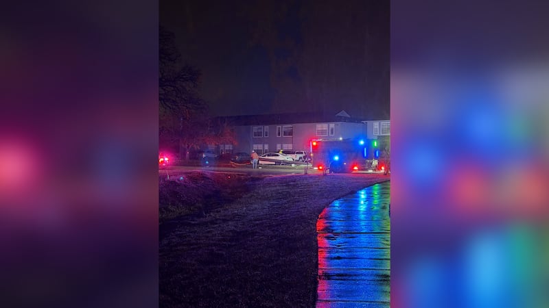 Nearly 500 without power after vehicle hits power line pole