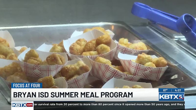Bryan ISD is bringing back the Seamless Summer Food Program to help make sure anyone who needs...