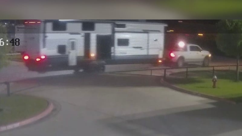 RV Station in College Station on Highway 6 had a pair of trailers, totaling nearly $200,000,...