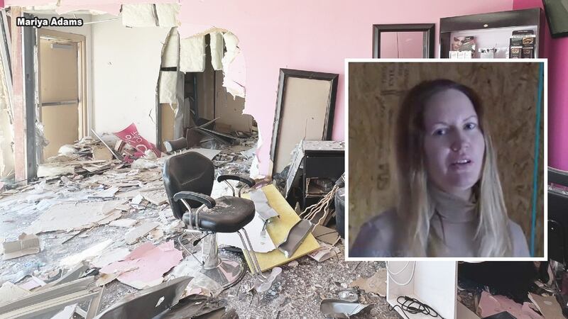 La dueña del spa, Mariya Adams, dijo que todavía no puede creer que el accidente sea su...