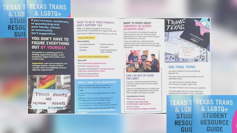 This week locals have opened their mailboxes to find transgender resources addressed to their...