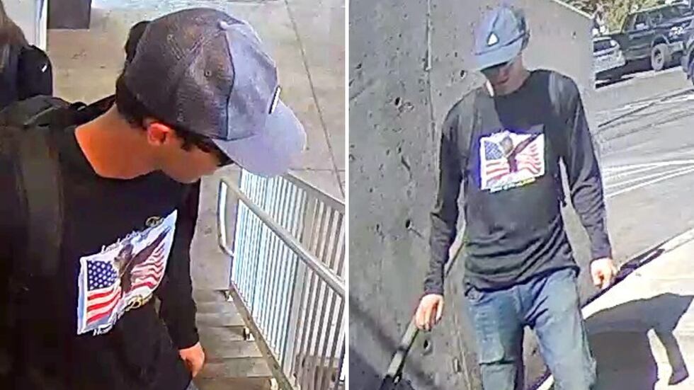 El FBI publicó imágenes del sospechoso del asesinato de Charlie Kirk.