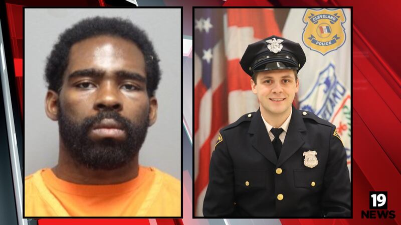 A la izquierda, Delawnte Hardy, sospechoso de haberle disparado mortalmente al agente Jamieson...