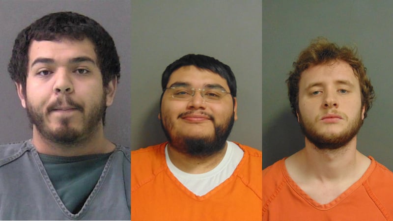 LEFT TO RIGHT: Trevino, Cardoza and Moore