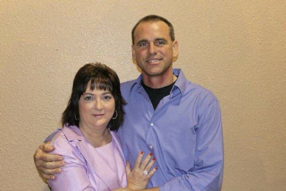 Paula y David Keith Allen