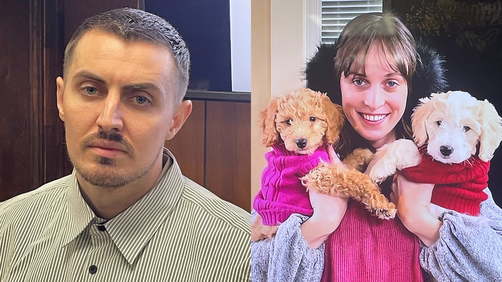 Derek Joseph Daigneault (izquierda) y Mandy Rose Reynolds (derecha)