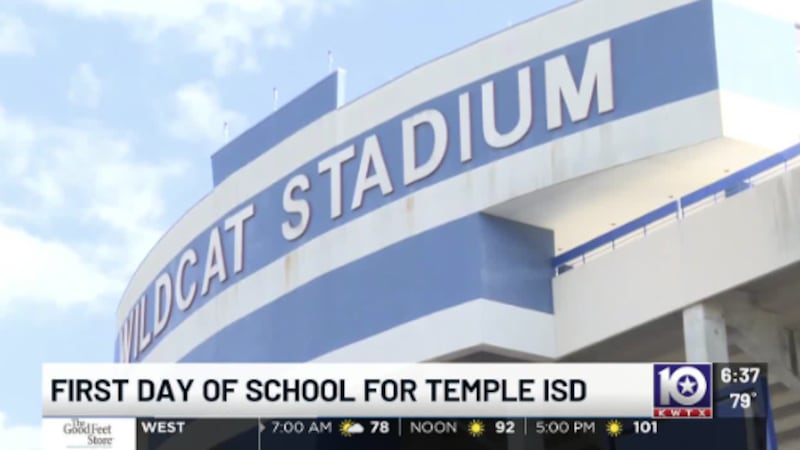 Temple ISD returns to class