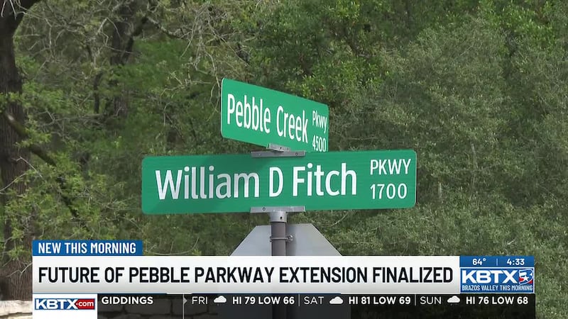 College Station City Council votes to remove Pebble Creek Parkway extension from comprehensive...