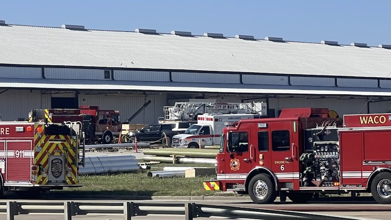 One person is injured after a fire at Waco Boom, according to Waco Fire.