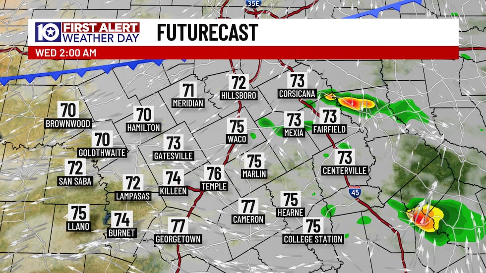 We're keeping an eye on two separate storm opportunities this afternoon and evening. A stray...