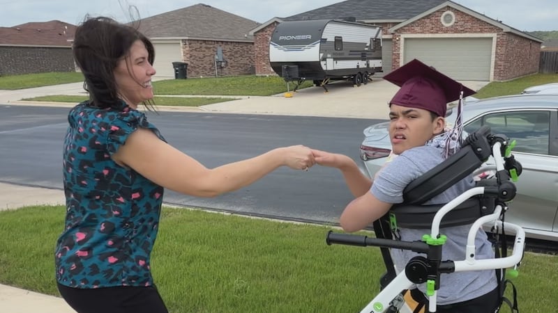 Mother’s Facebook post prompts Killeen ISD to reconsider special needs student’s graduation walk