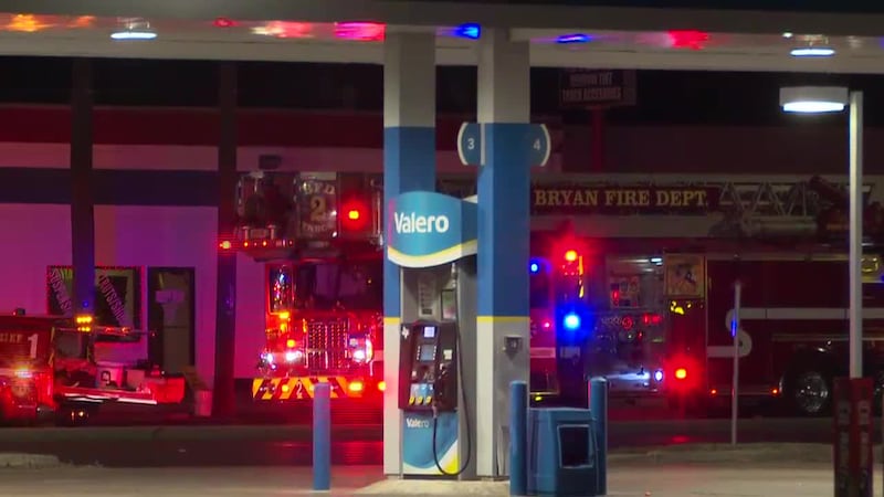 Structure fire on Texas Avenue