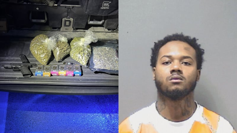 The Coryell County Sheriff’s Office arrested a man during a traffic stop after finding 3.6...