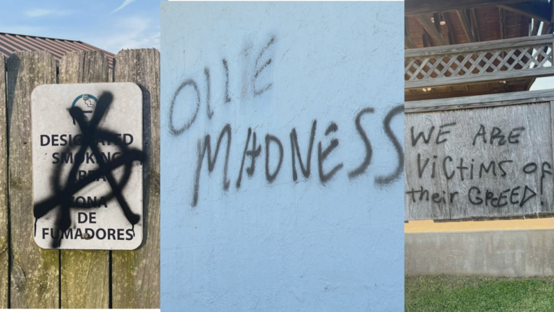 Lacy Lakeview police investigates string of graffiti vandalism at parks, church affiliate...