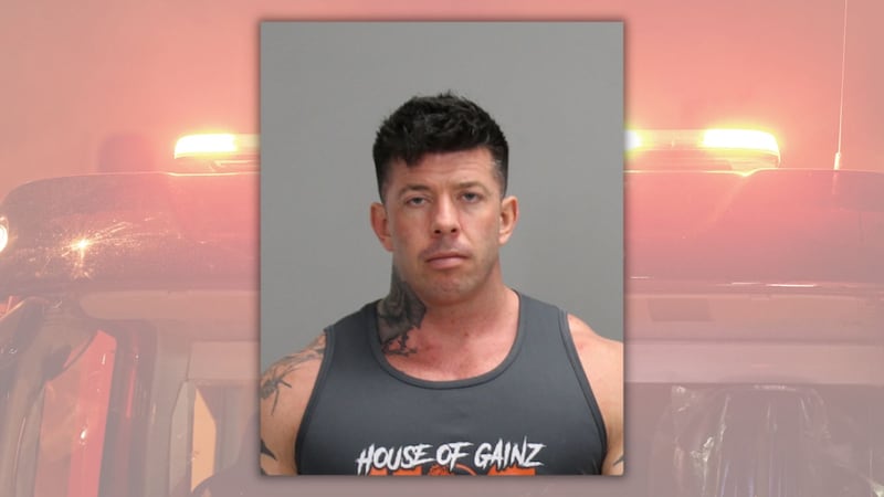 A Harris County firefighter is accused of staging a vehicle burglary at a Bryan hotel.