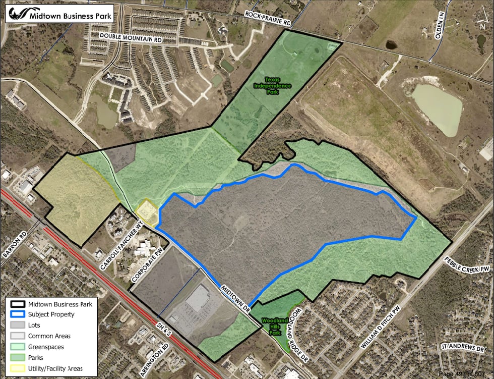 Complejo de béisbol presentado como nuevo plan para Midtown, en College Station