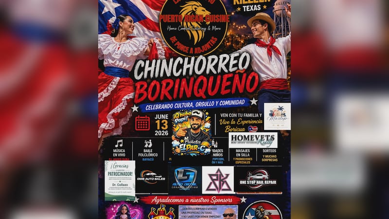 El Festival Borinqueño regresa a Killeen por tercer año