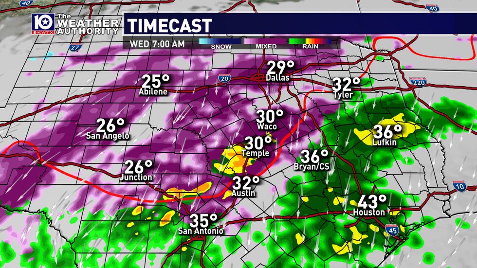 El clima del miércoles depende en parte de lo que suceda el martes. Si tenemos suficiente...