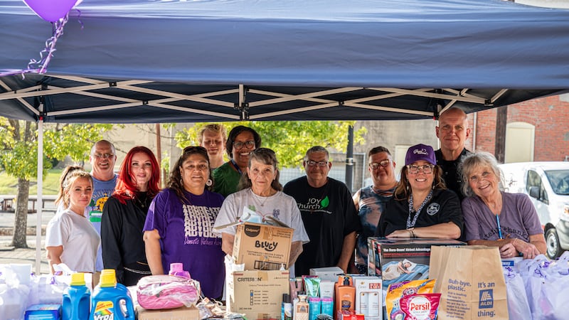 Temple PD holds third annual donation drive for survivors of domestic violence