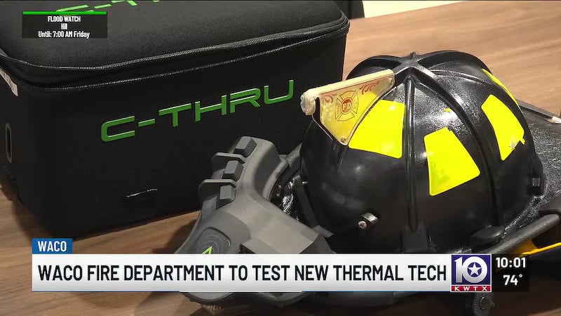 Waco Fire Department second in Texas to test new thermal imaging technology