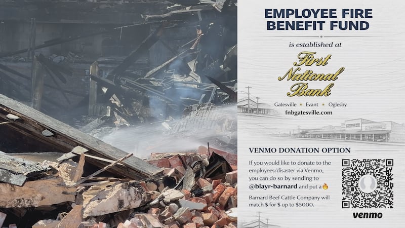 As rumble from historic fire in Gatesville continues to burn community steps up to help people...