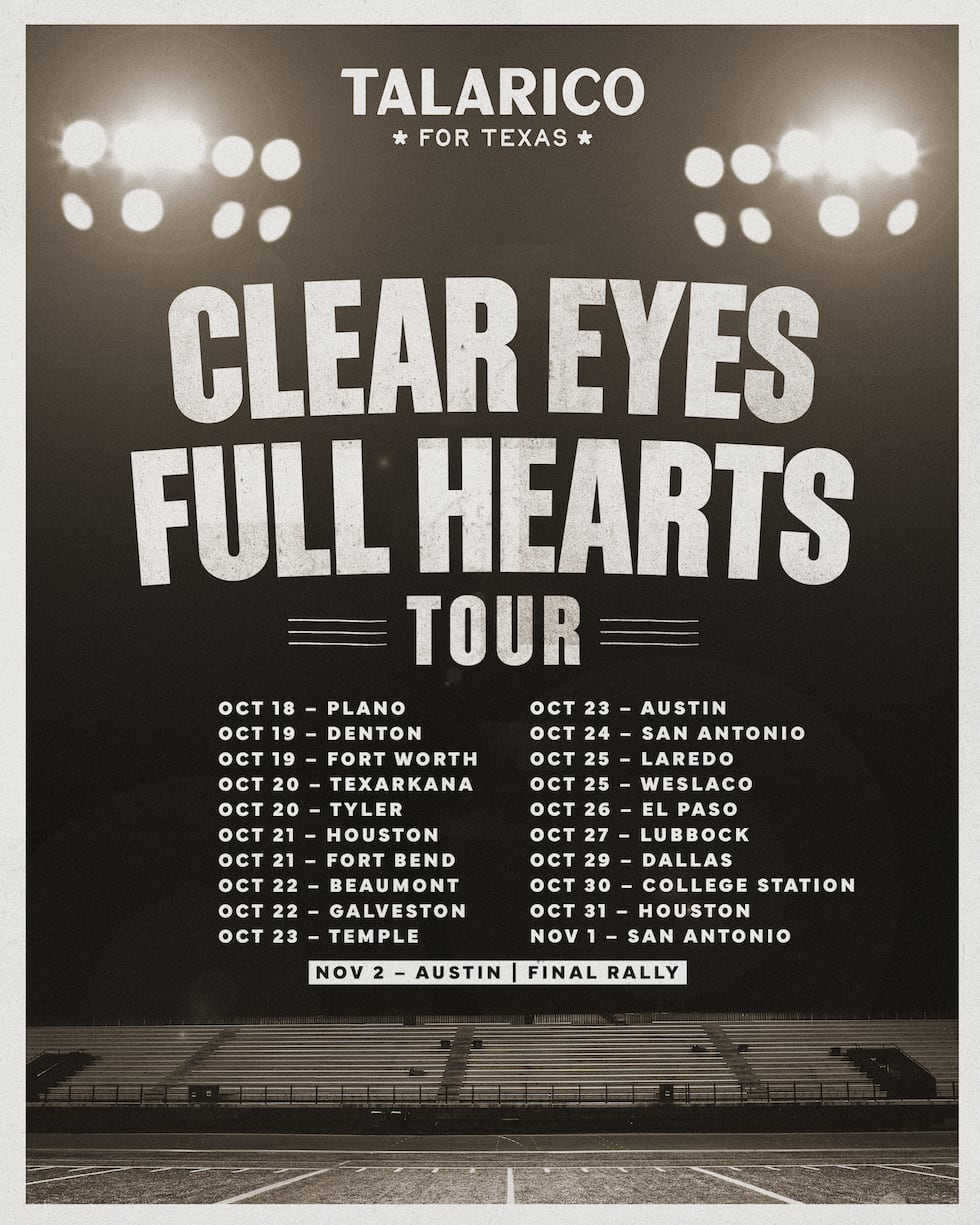James Talarico anuncia gira estatal “Clear Eyes, Full Hearts”