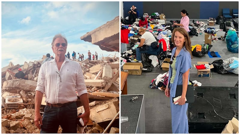 Gatesville couple Gary and Diane Heavin in Venezuela