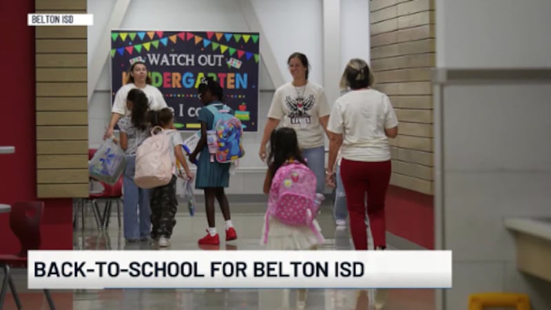 Belton ISD welcomes over 13,000 students back