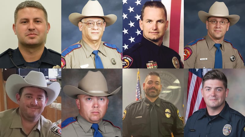 TOP ROW: Bobby Layden Hornsby, Thomas Nipper, Charles Dinwiddie, Damon Allen BOTTOM ROW: Matt...