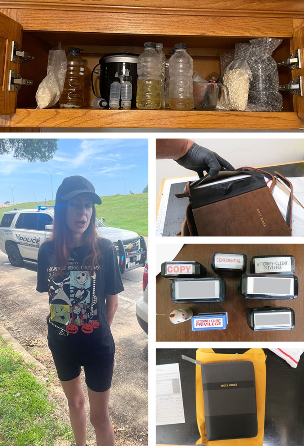 Un registro posterío de su residencia llevó a la incautación de 4.6 libras de cannabinoides...