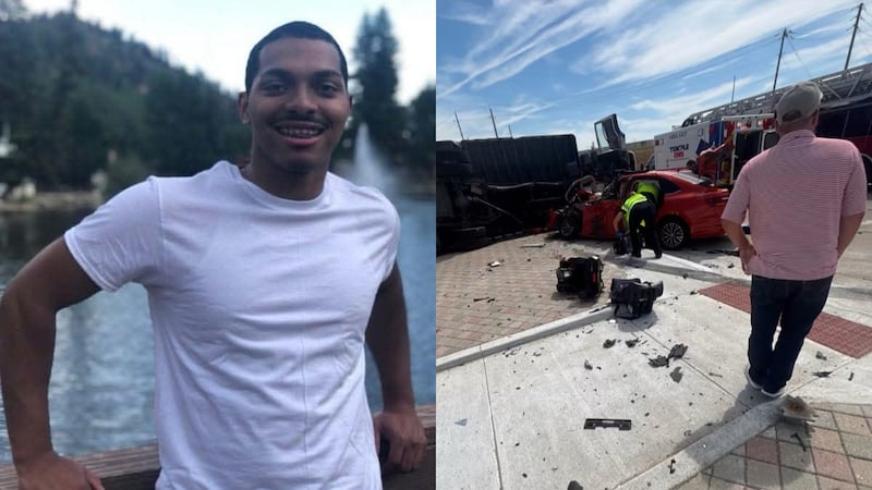 Tillman-Lemons was pronounced dead at the scene of the crash.