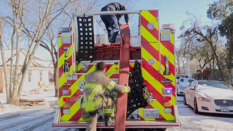 Waco firefighters on scene