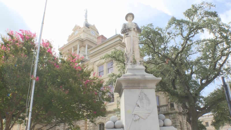 A group of Central Texans gathered in downtown Belton Sunday evening to protest police...