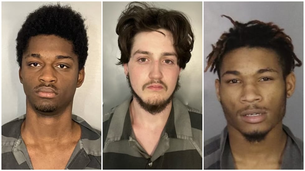 IZQUIERDA A DERECHA: Brandon Xavier Stephens, James Keylan Willis and Alijah Veshawn Benson