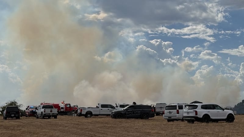 The West Fork Fire in McLennan County, Texas