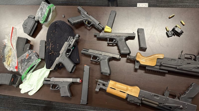 Guns seized in Cedar Park, Texas