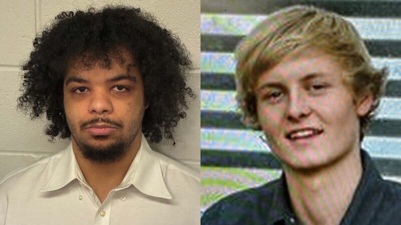 Brendon Le Osha Riggs (izquierda), víctima Kaden Quinn Hitchcock (derecha)