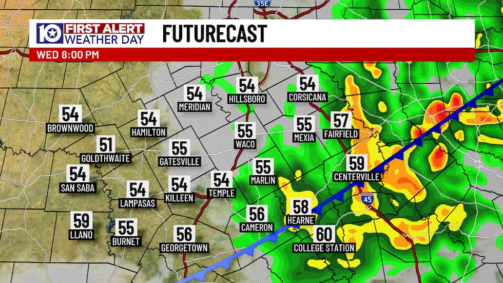 Even though the main severe weather risk will end around 2 PM Wednesday, an arriving cold...
