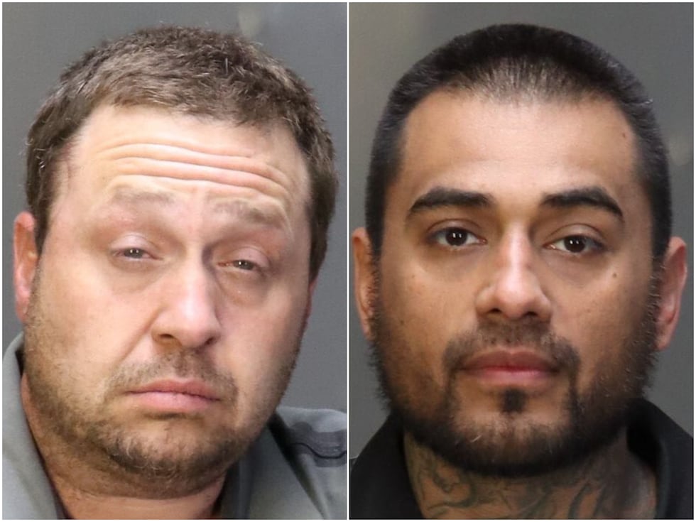 Billy Gene Sterling, Jr. (izquierda) and Joseph Cruz Contreras (derecha)