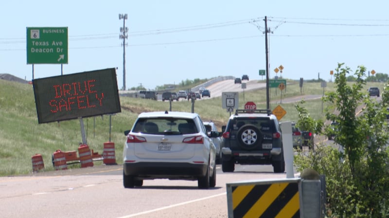 Despite the rain last week, TxDot representatives say the Highway 6 project has gone off...