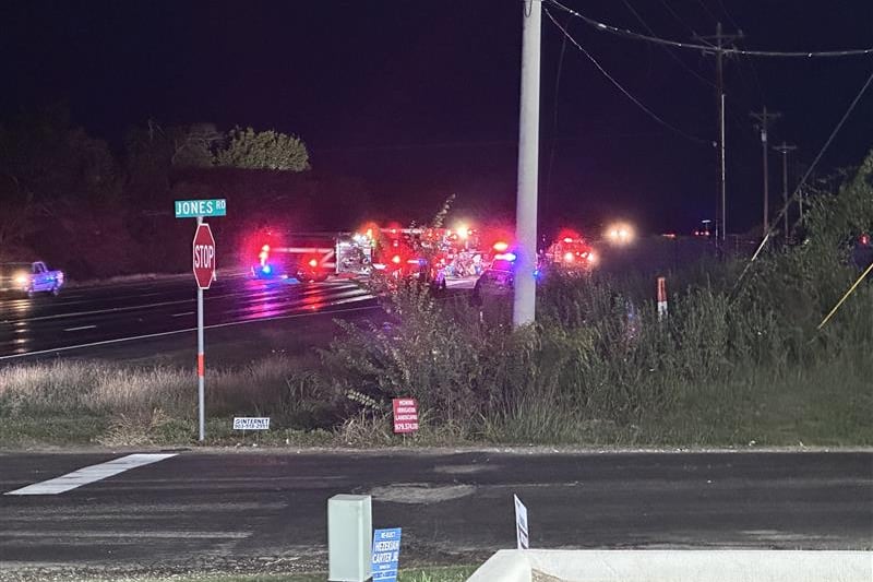 Two people were killed in a head-on collision on Highway 60 in Brazos County.